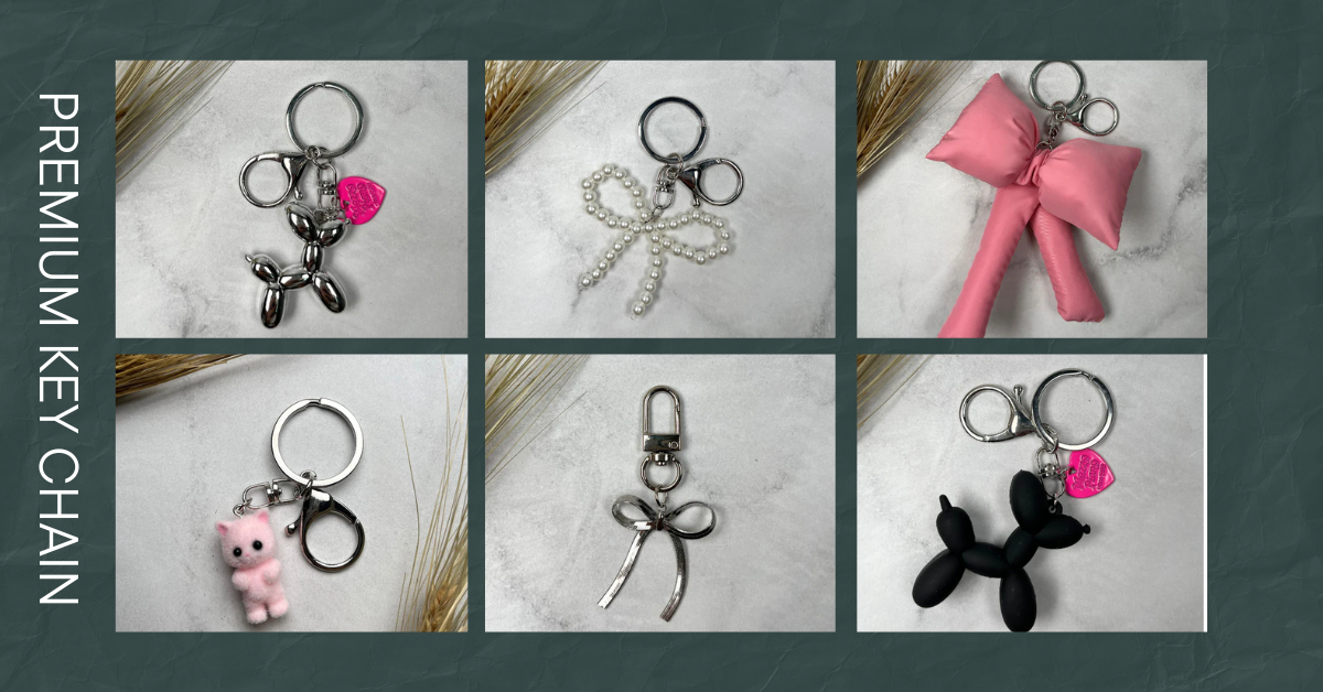 Discover the Elegance of Key Chains and Key Rings at Pearls of Korea