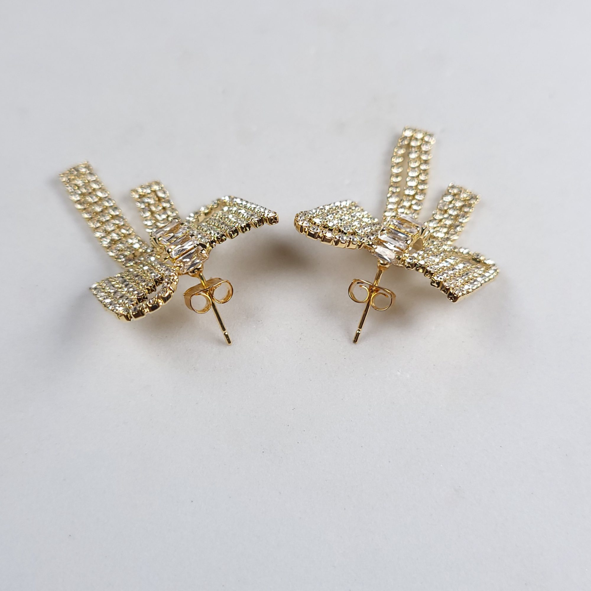 Beloved Bow Classic Earrings