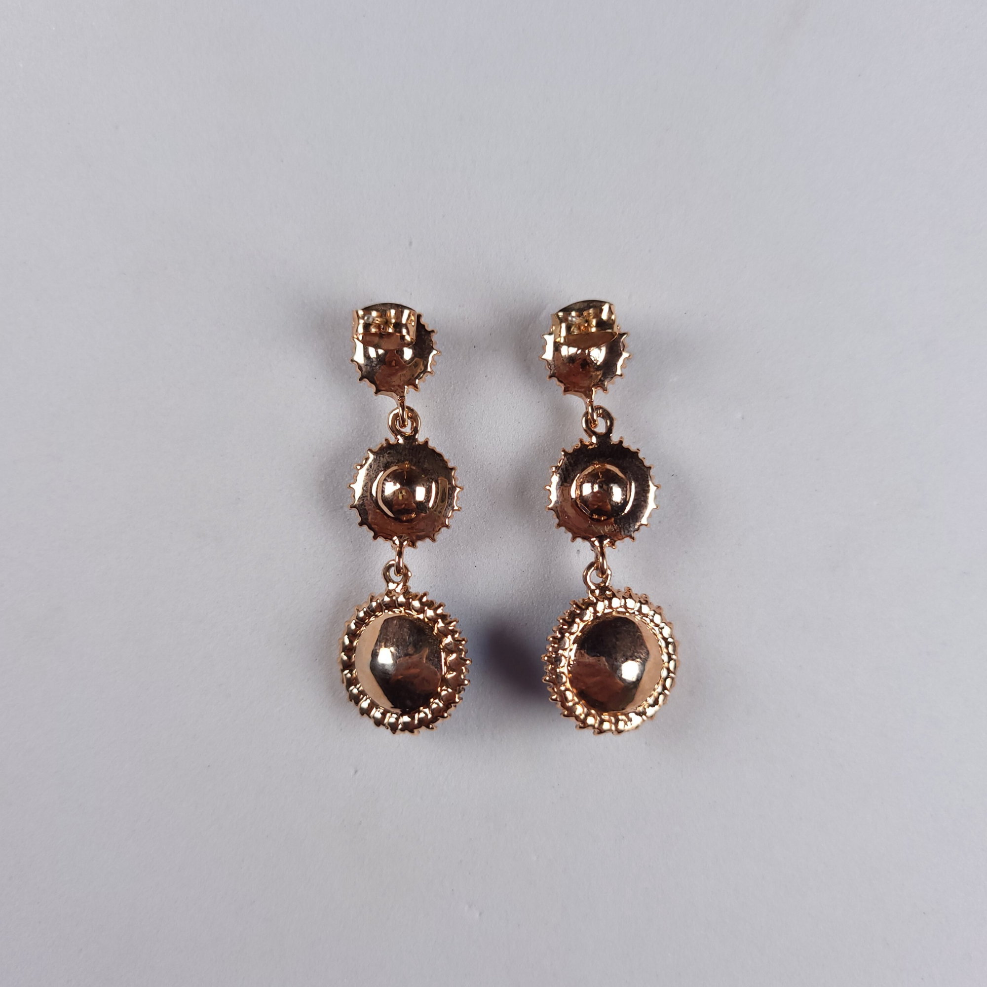 Big Drop Swarovski Earrings