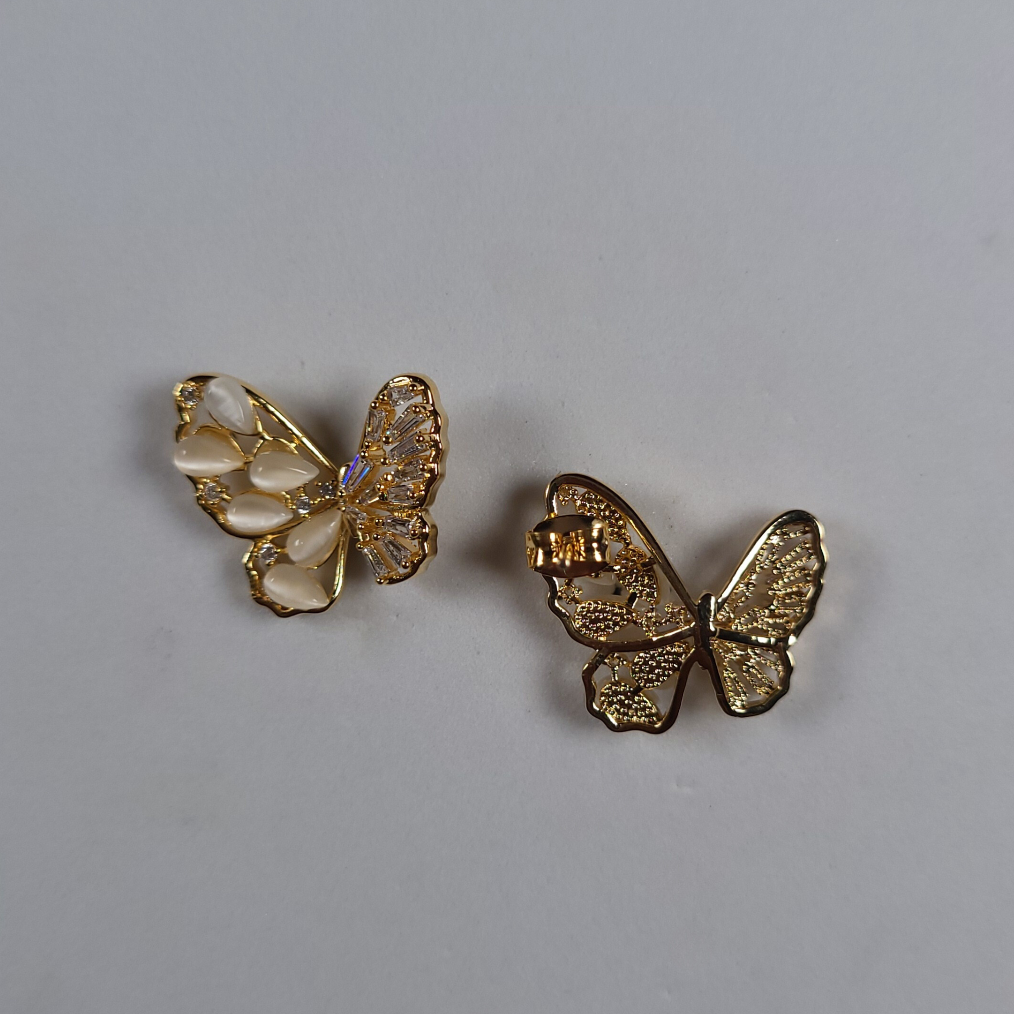 Butterfly Gem Classic Earring