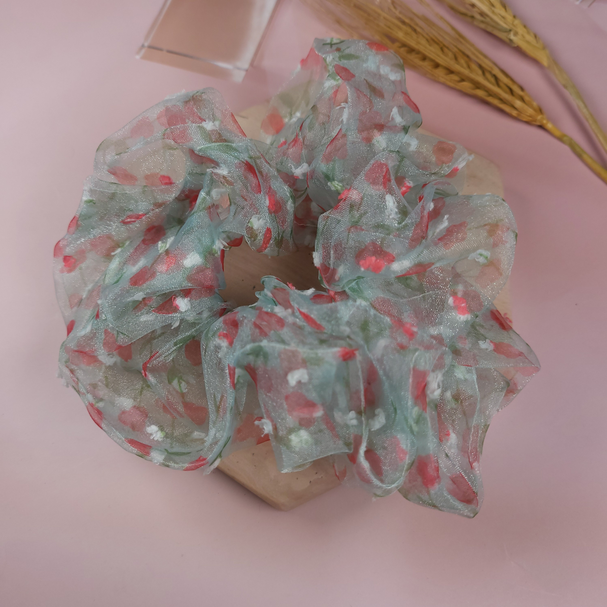 Floral Breeze Scrunchie - Fashion Scrunchie