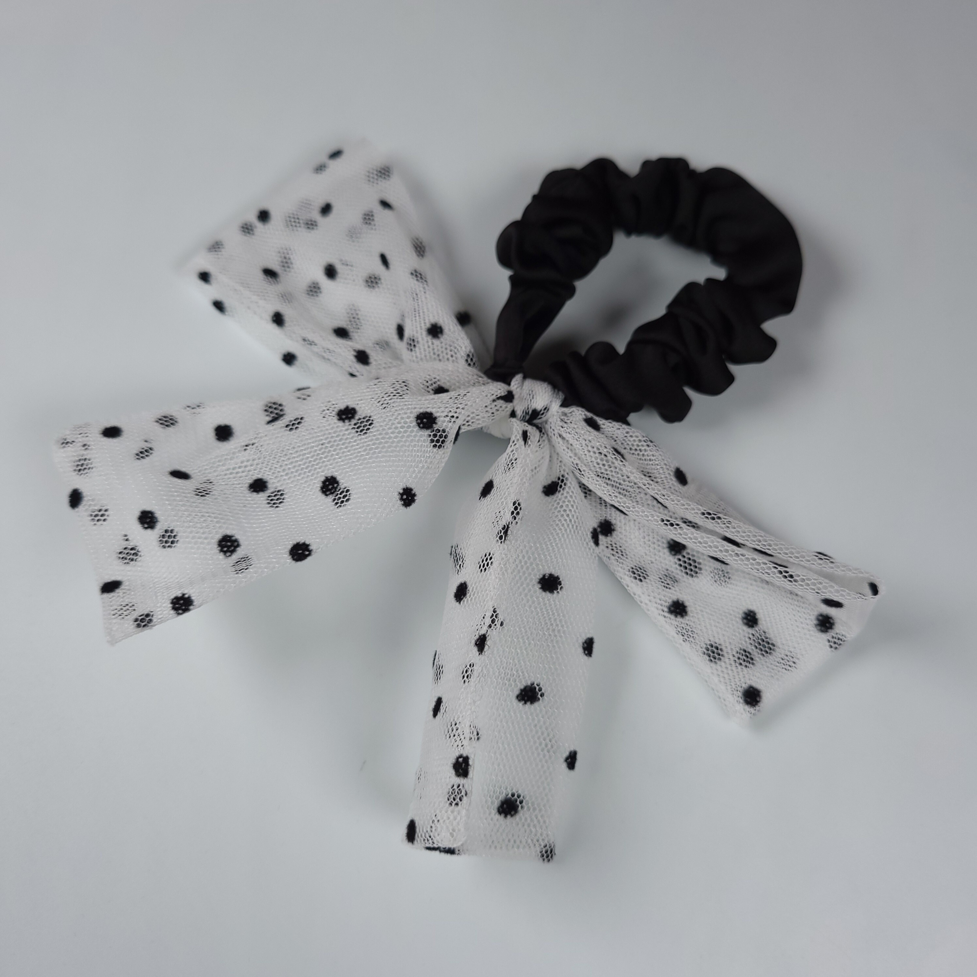 Floral Satin Scrunchie Fashion -Scrunchie