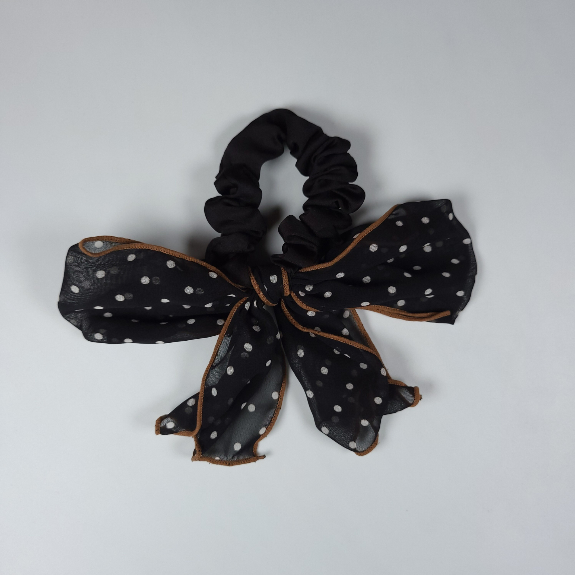 Floral Satin Scrunchie Fashion -Scrunchie