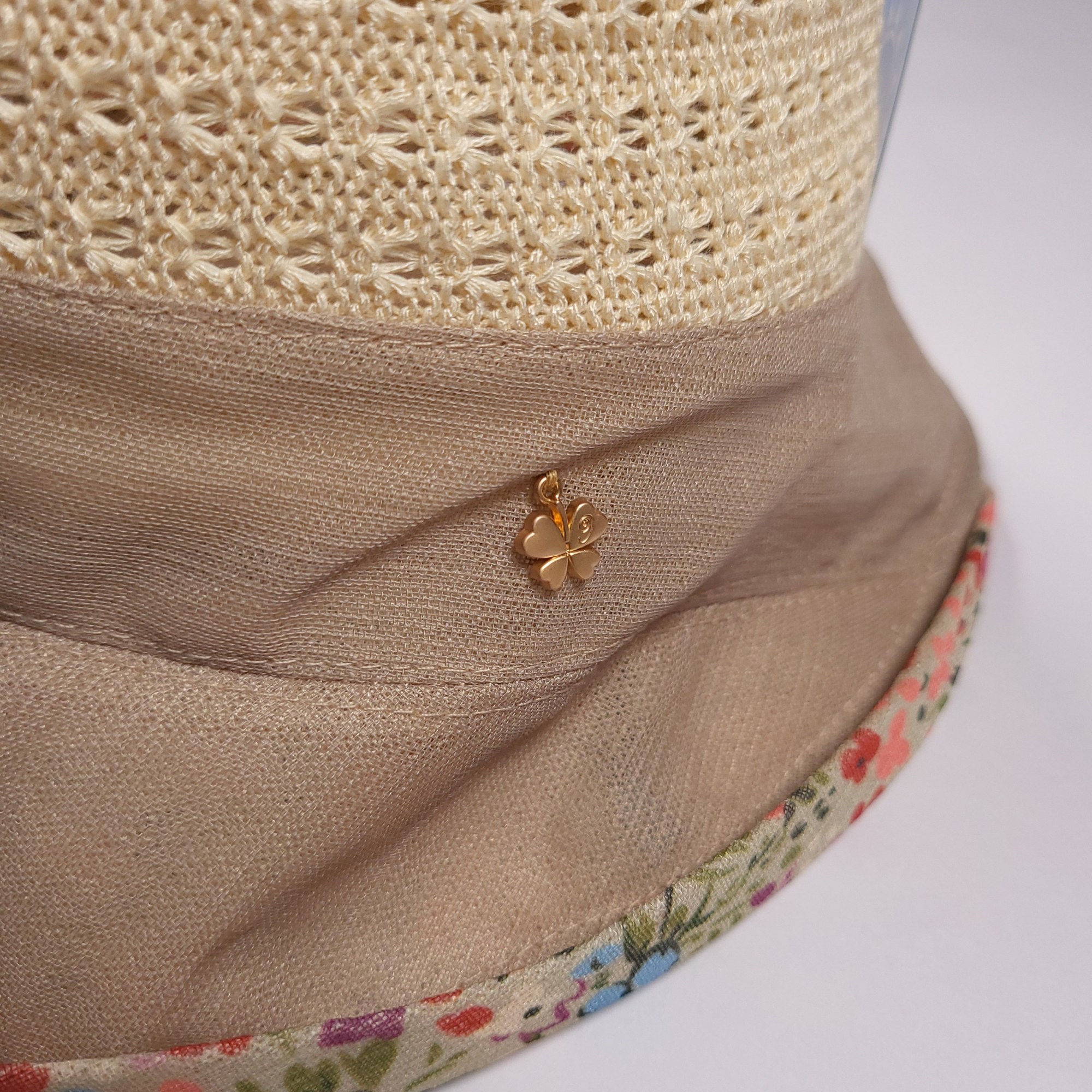 Graceful Sunshade Hat - Soft Beige