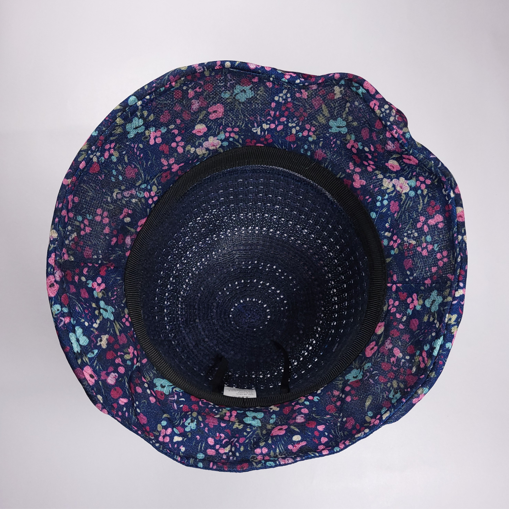 Graceful Sunshade Hat - Navy Blue