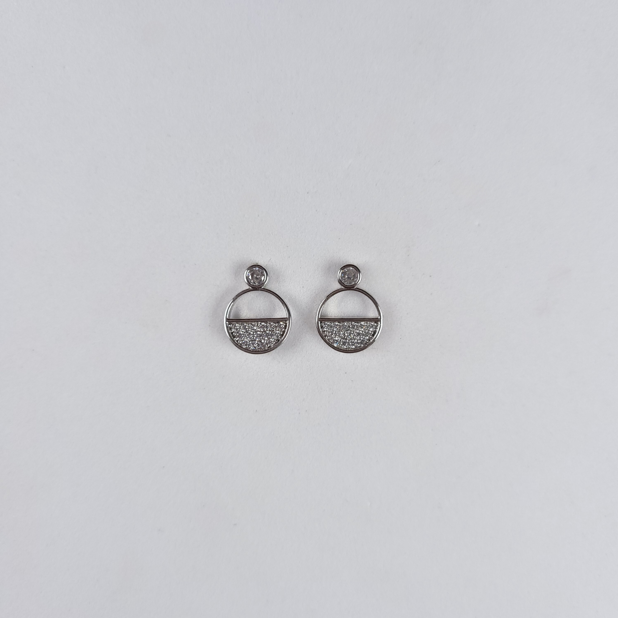 Half Bottoms Dainty Earrings