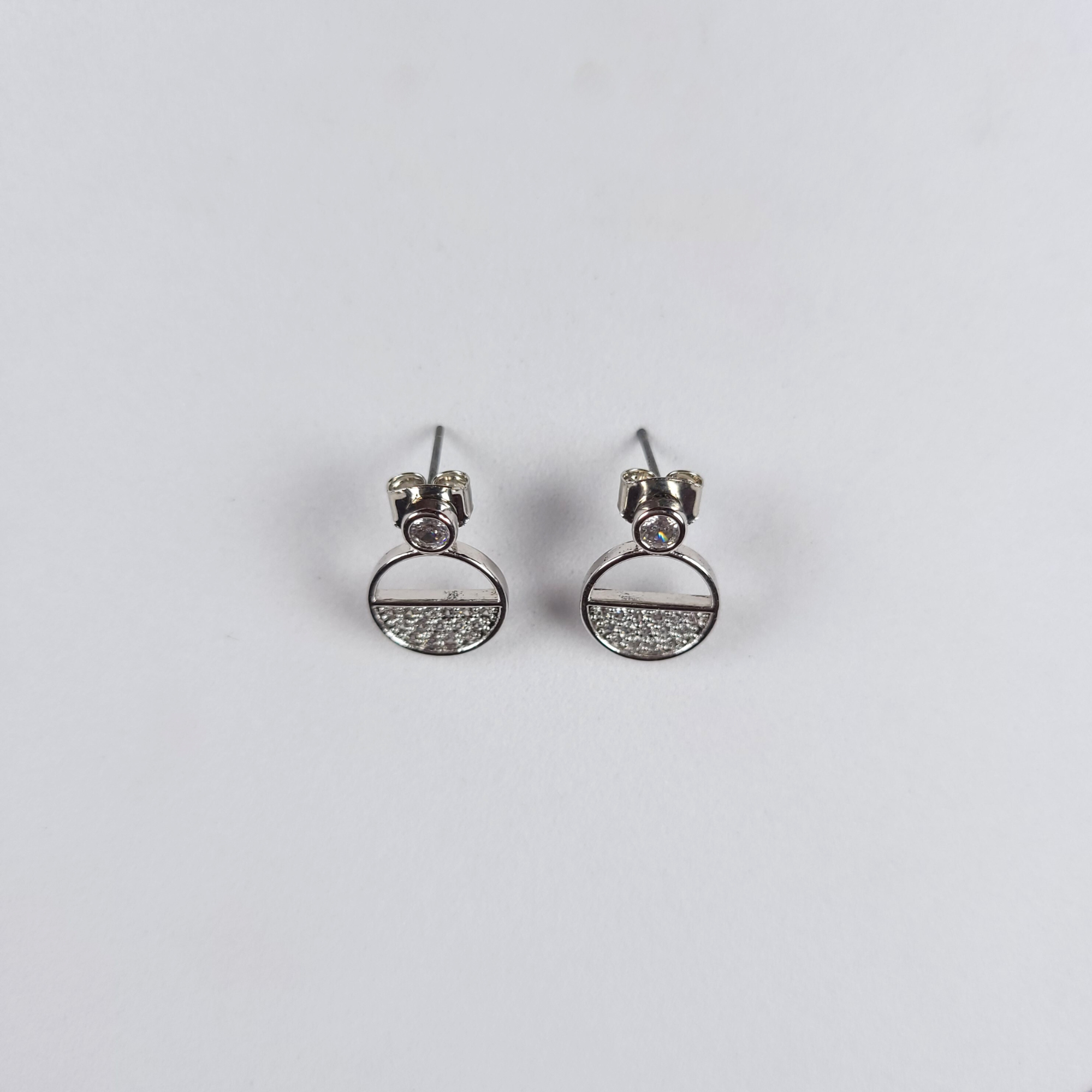 Half Bottoms Dainty Earrings