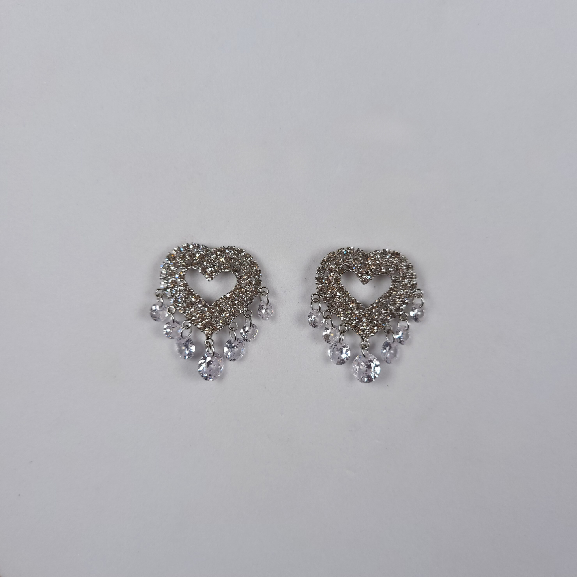 Heart Drops Classic Earrings