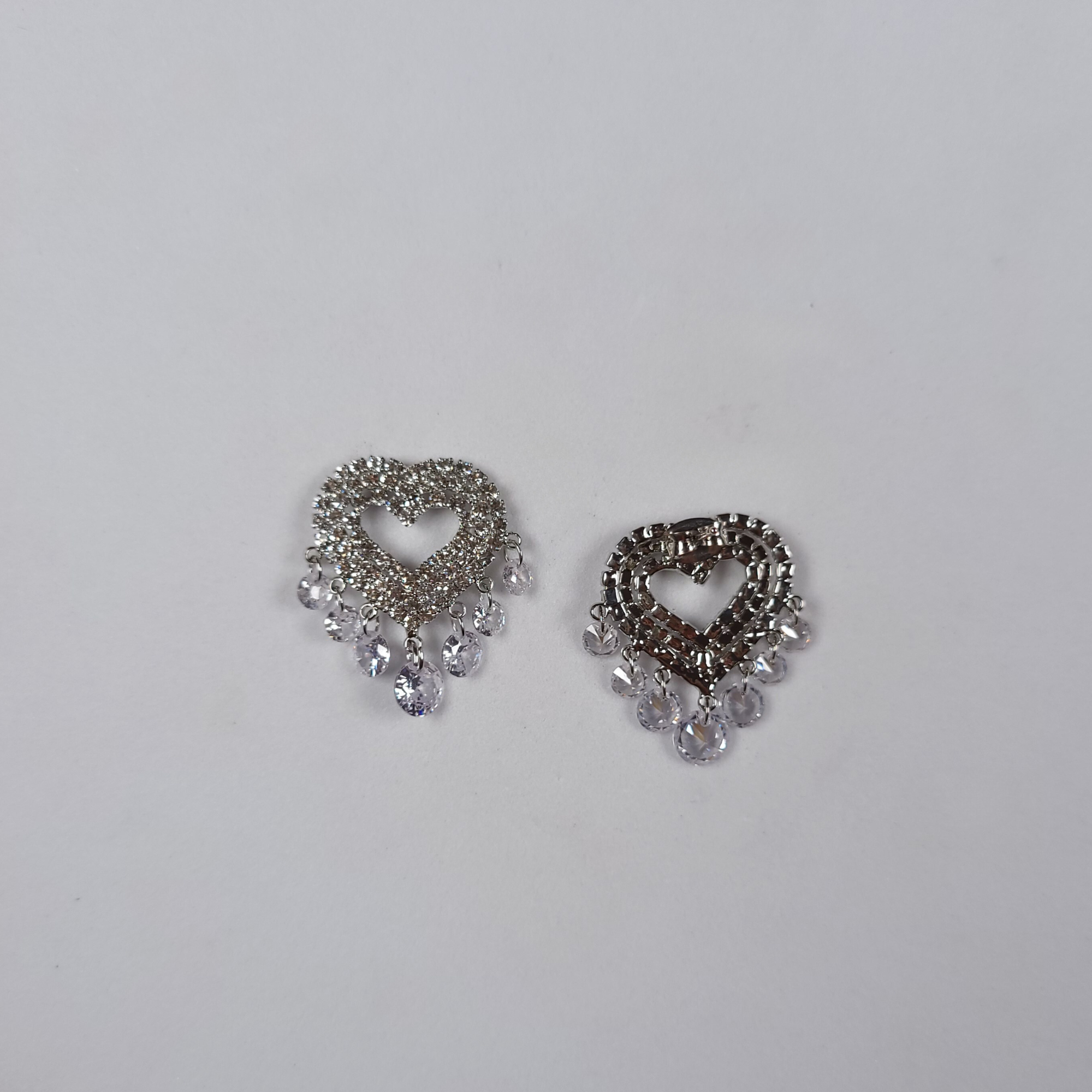 Heart Drops Classic Earrings