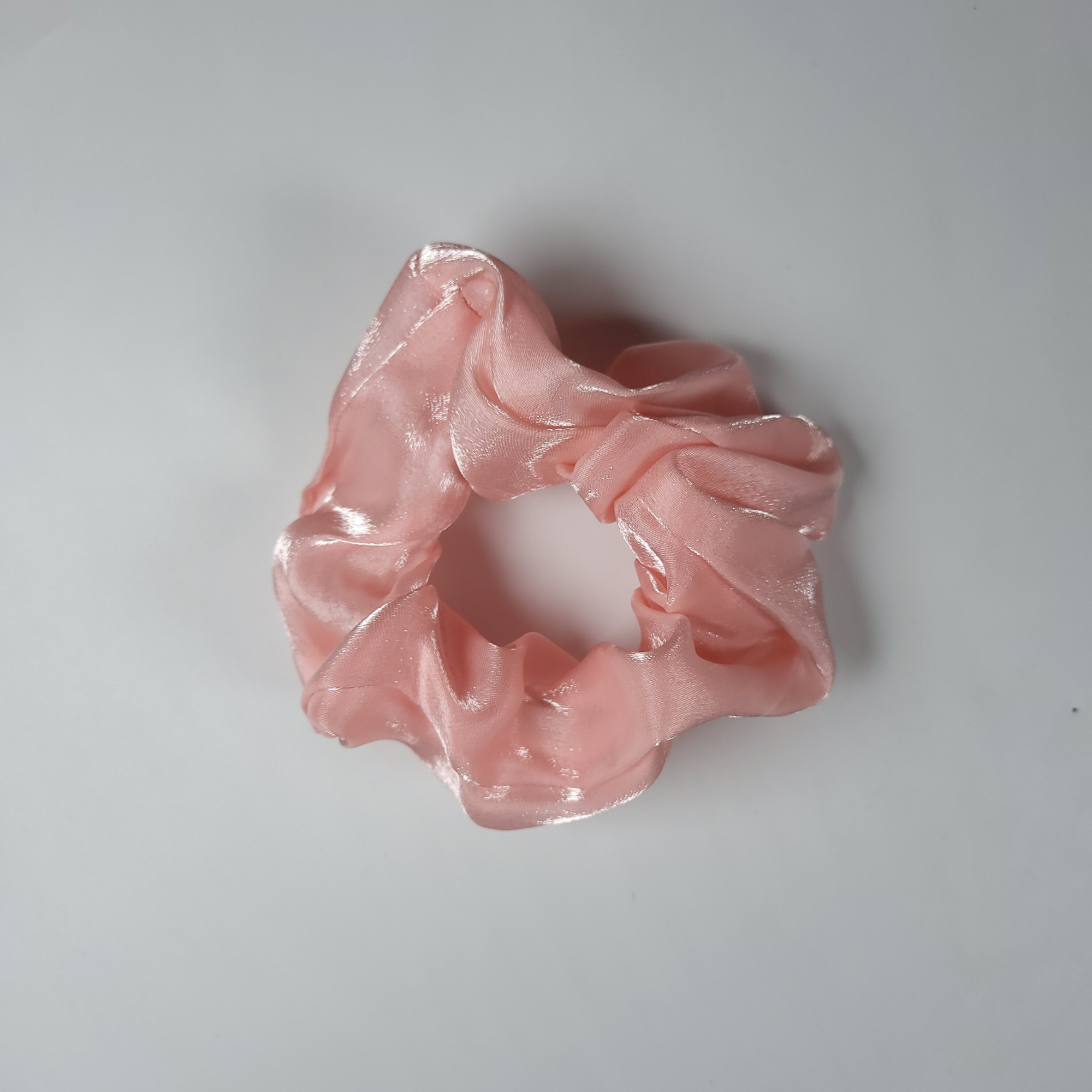 Lycra hair scrunchies Pink