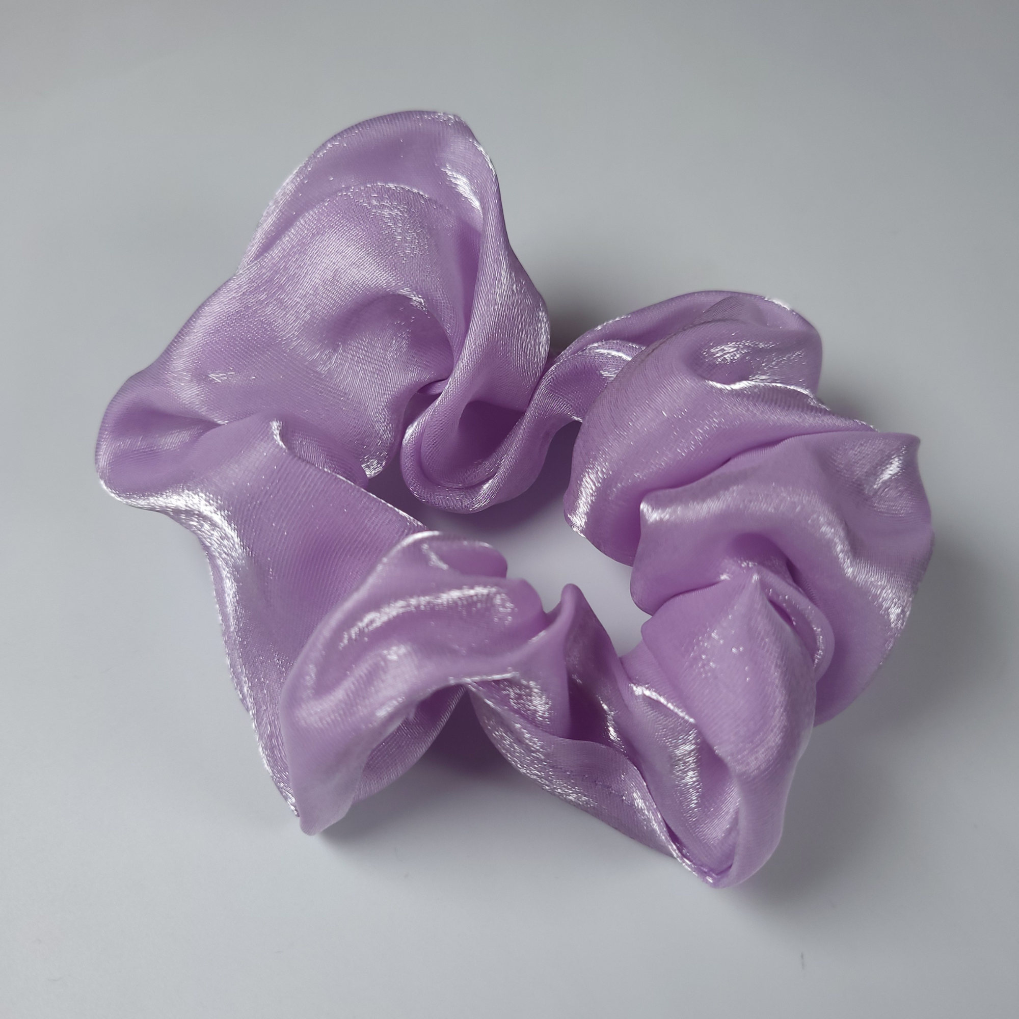 Lycra hair scrunchies Purple 