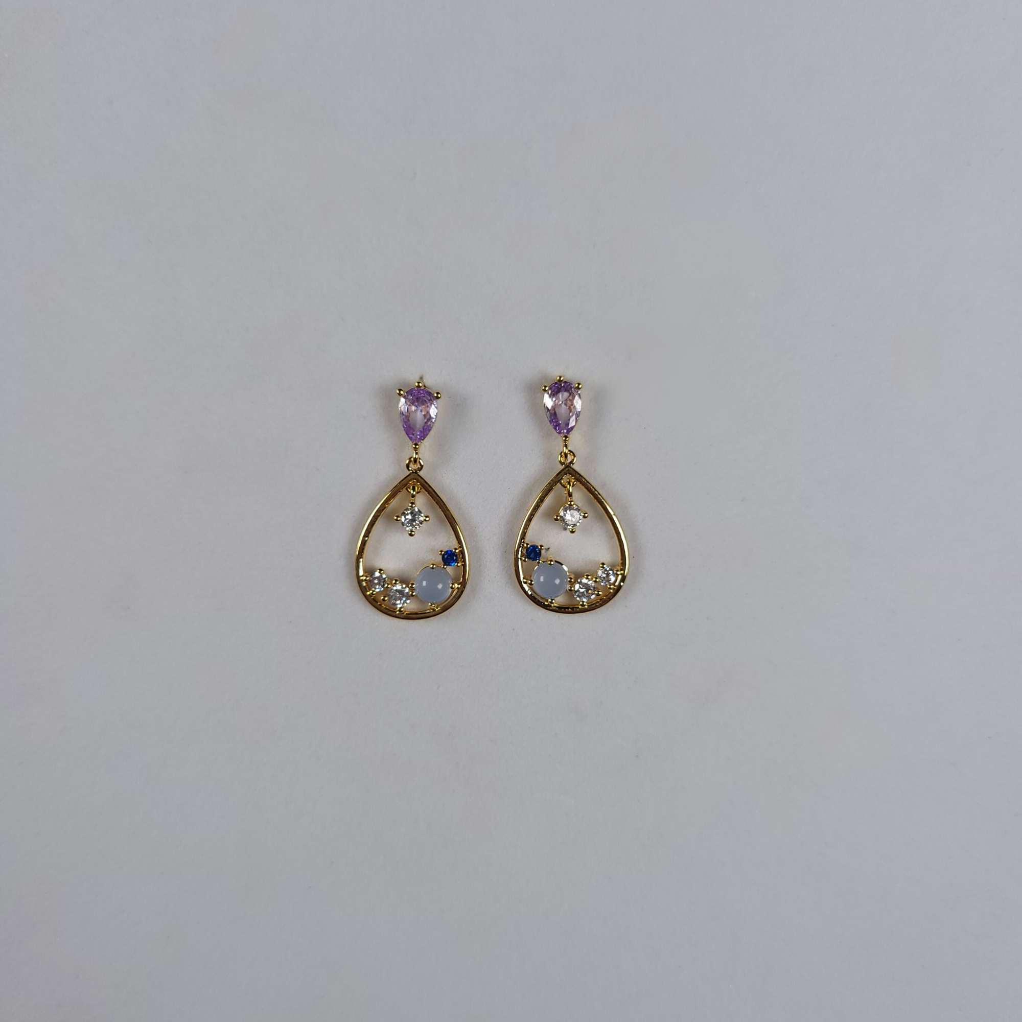 Pearls Of Korea Plead Drop Classic Earrings