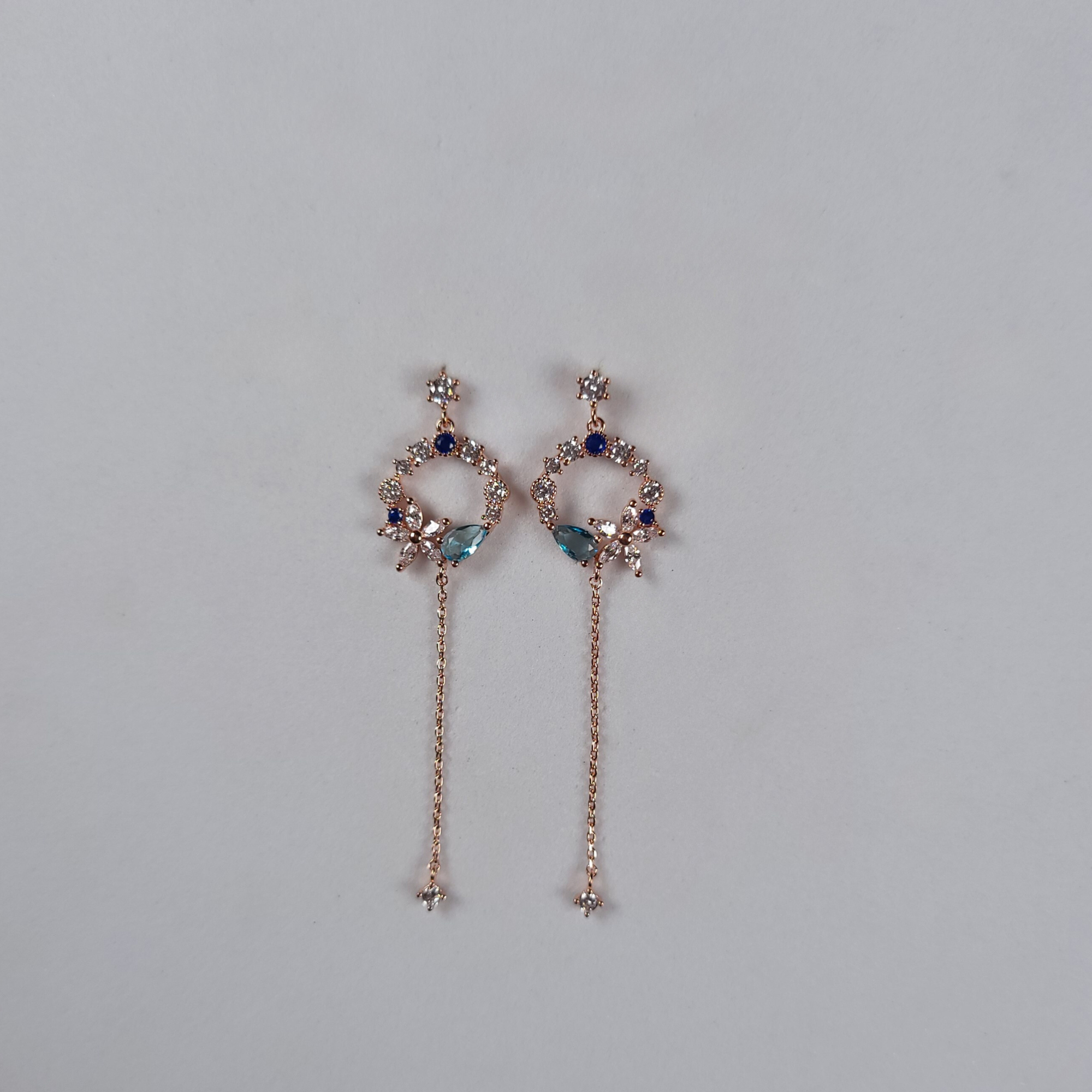 Pearls Of Korea Crystal Drop Classic Earrings