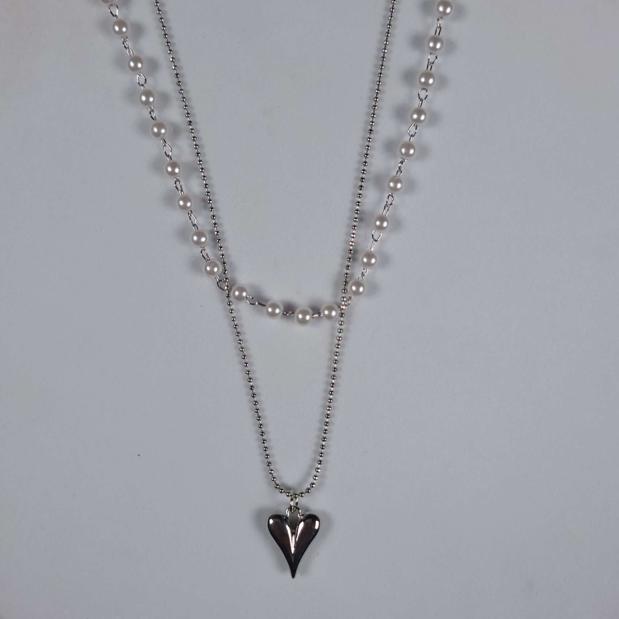 Pearl Love Dual Necklace