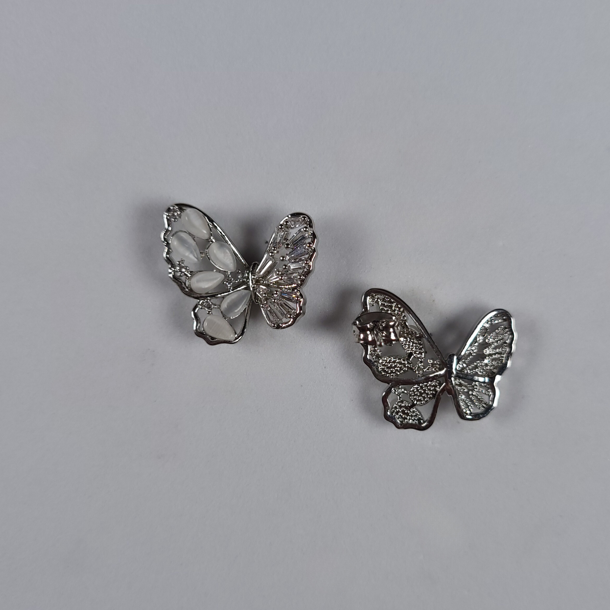 Butterfly Gem Classic Earring