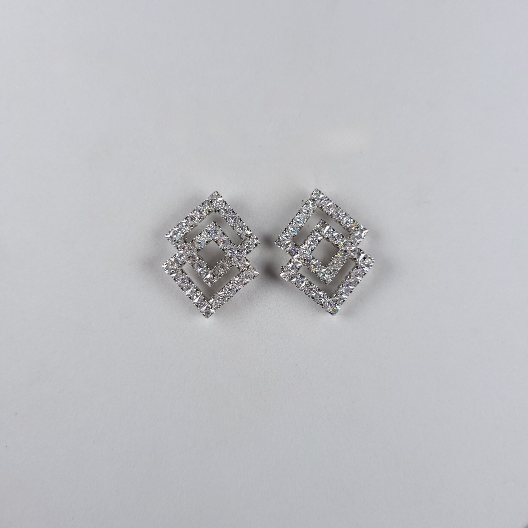 Cubic Set Classic Earring