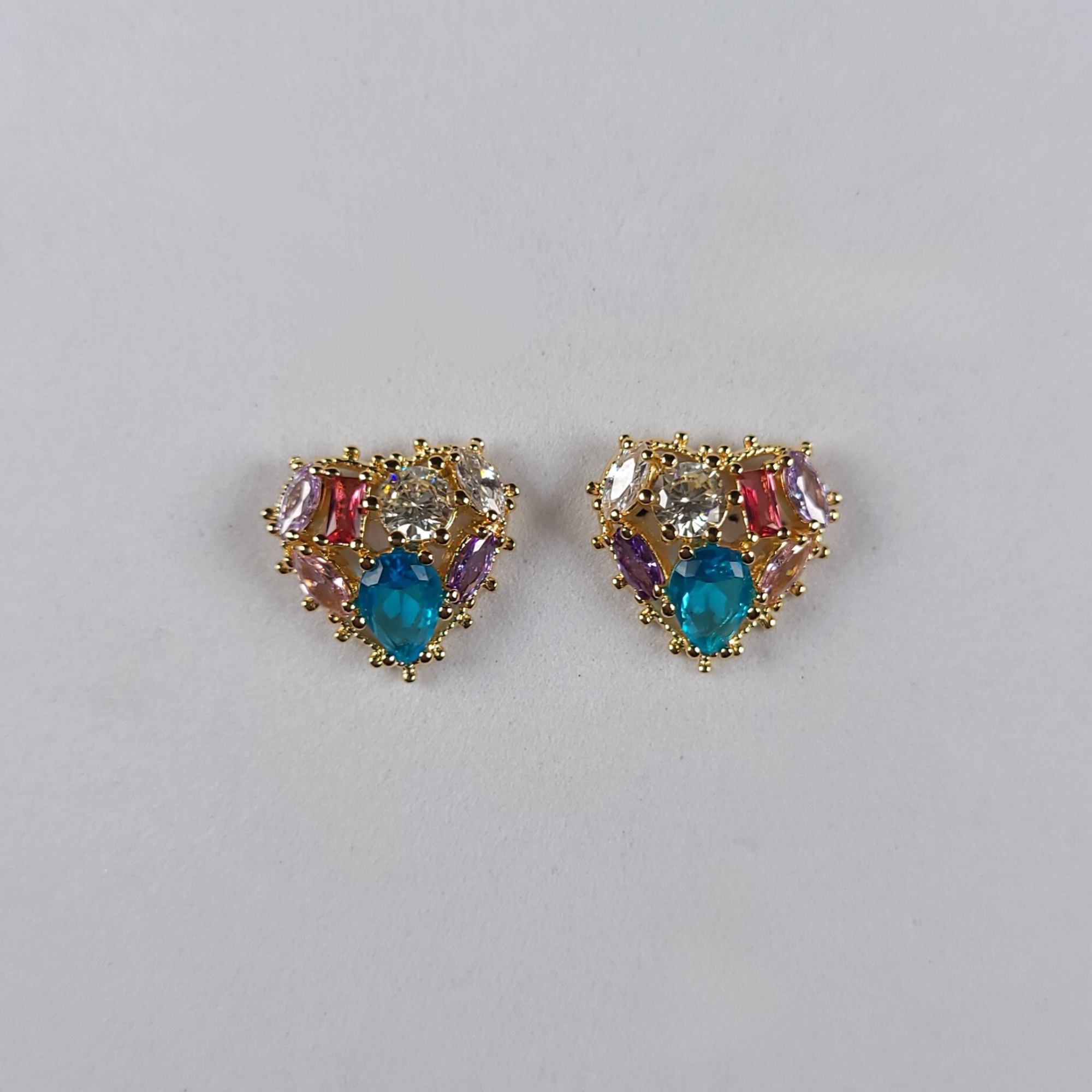 Mix Gems Classic Earring