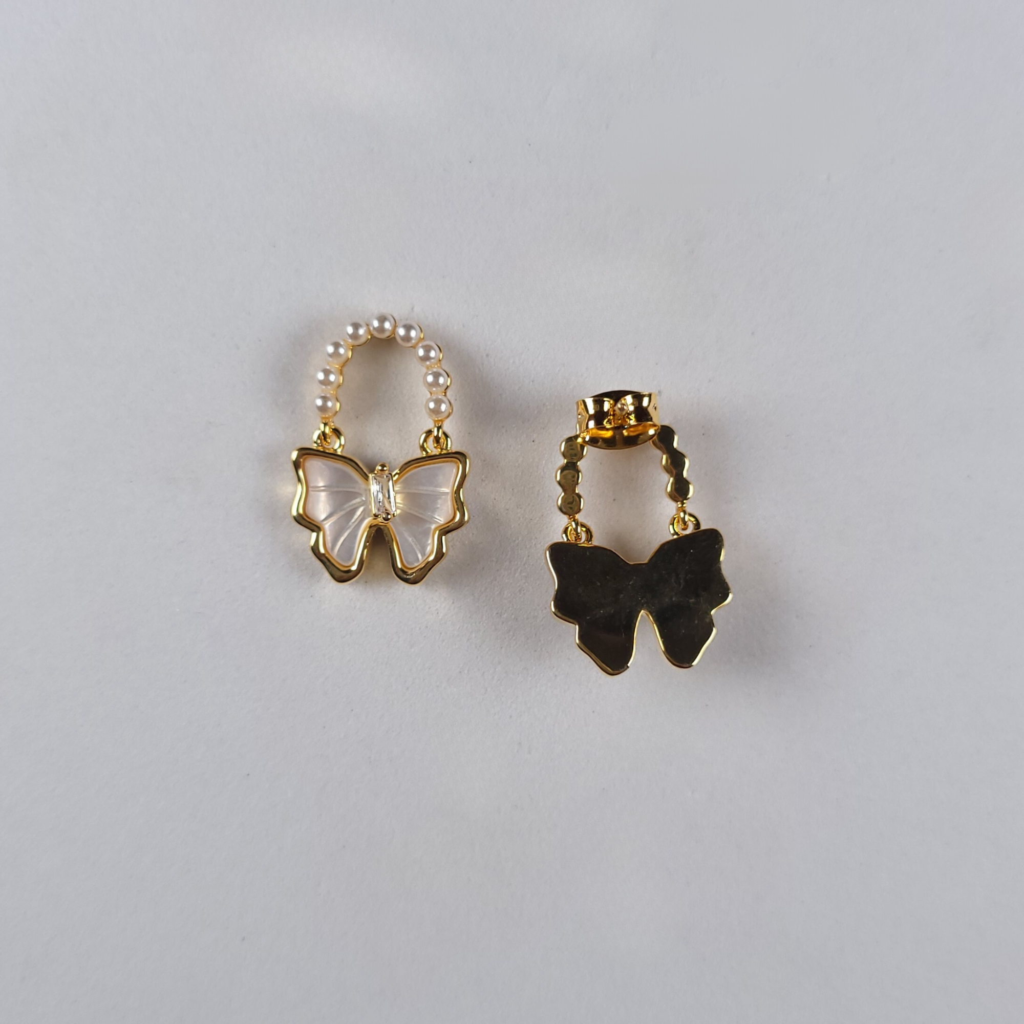 Butterfly Halo Classic Earring