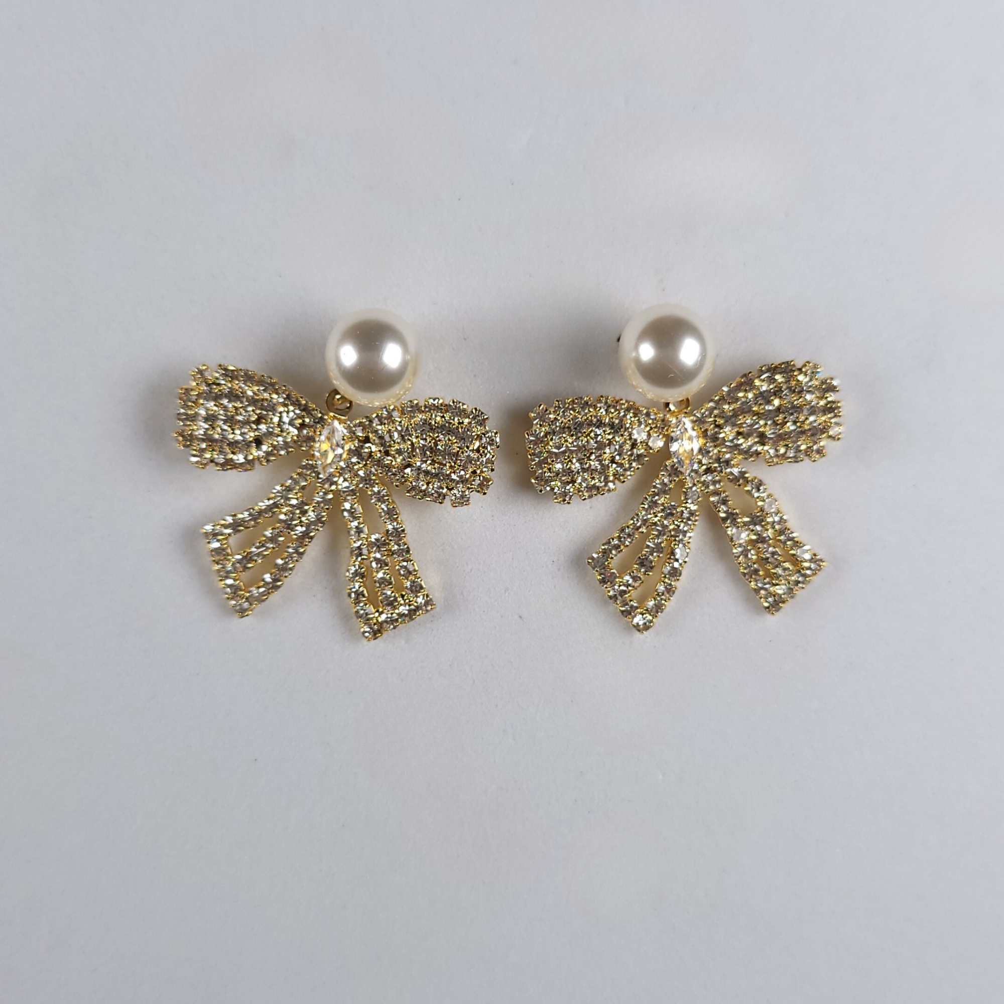 Bow Crystal Classic Earring