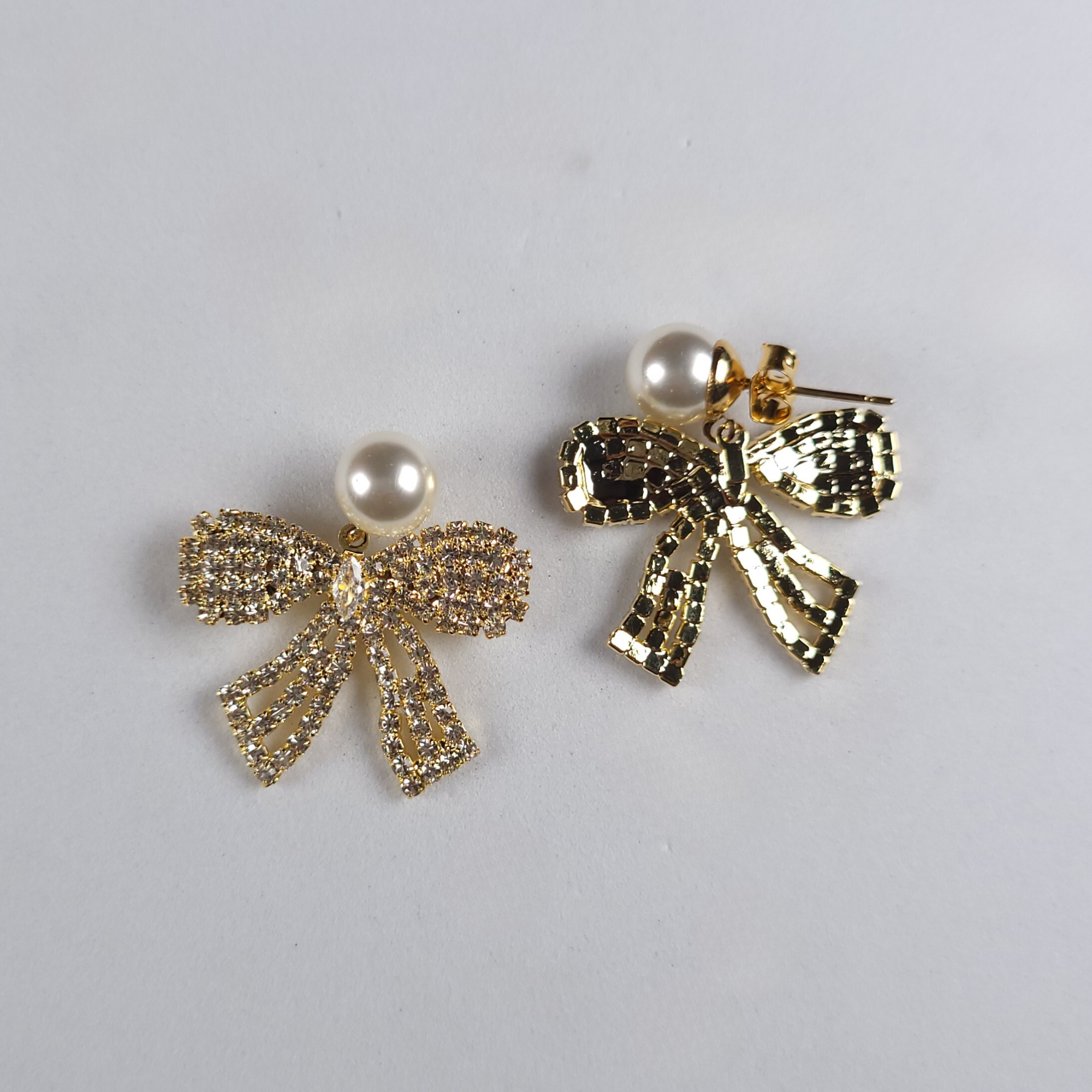 Bow Crystal Classic Earring