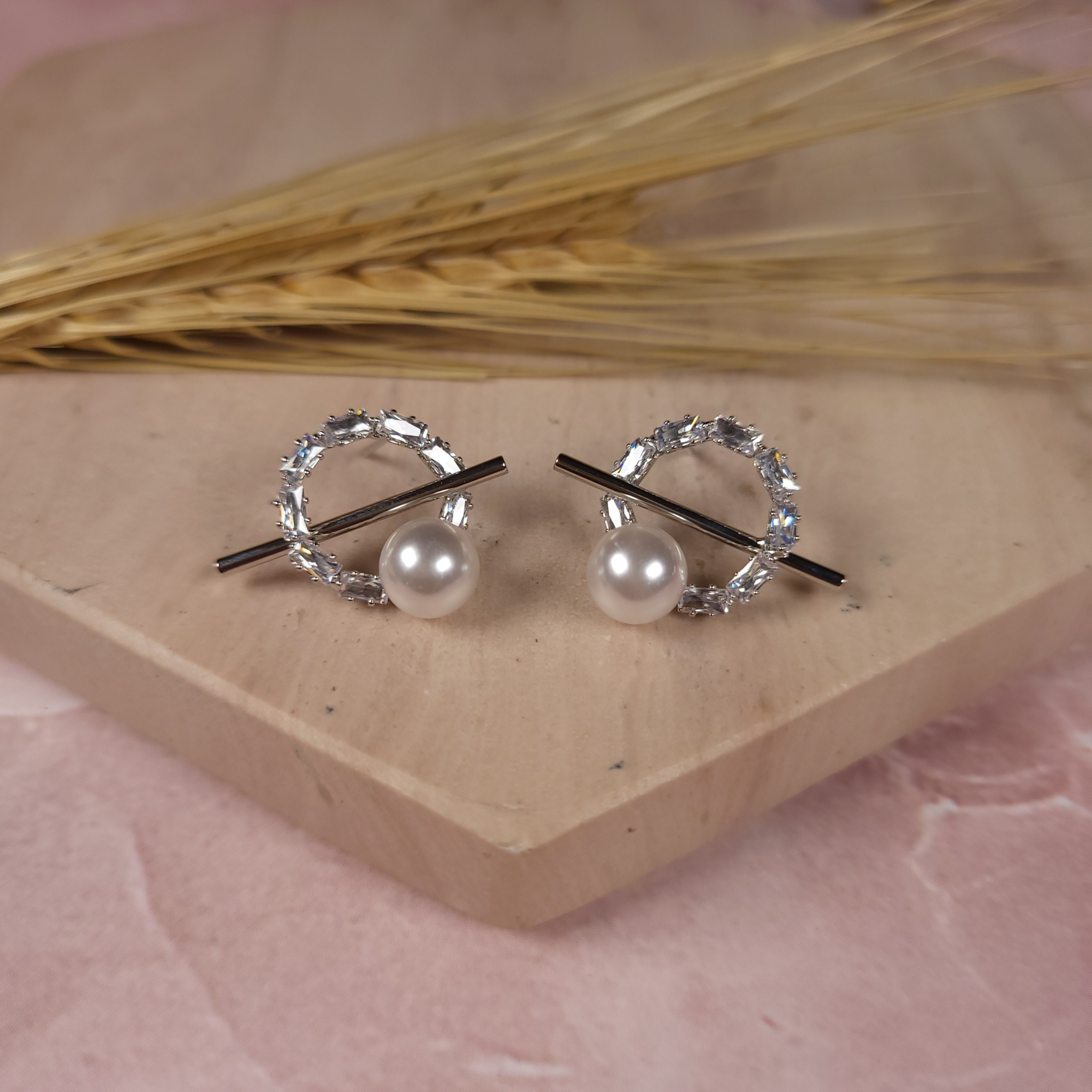 Pearls Of Korea Null Set Classic Earrings