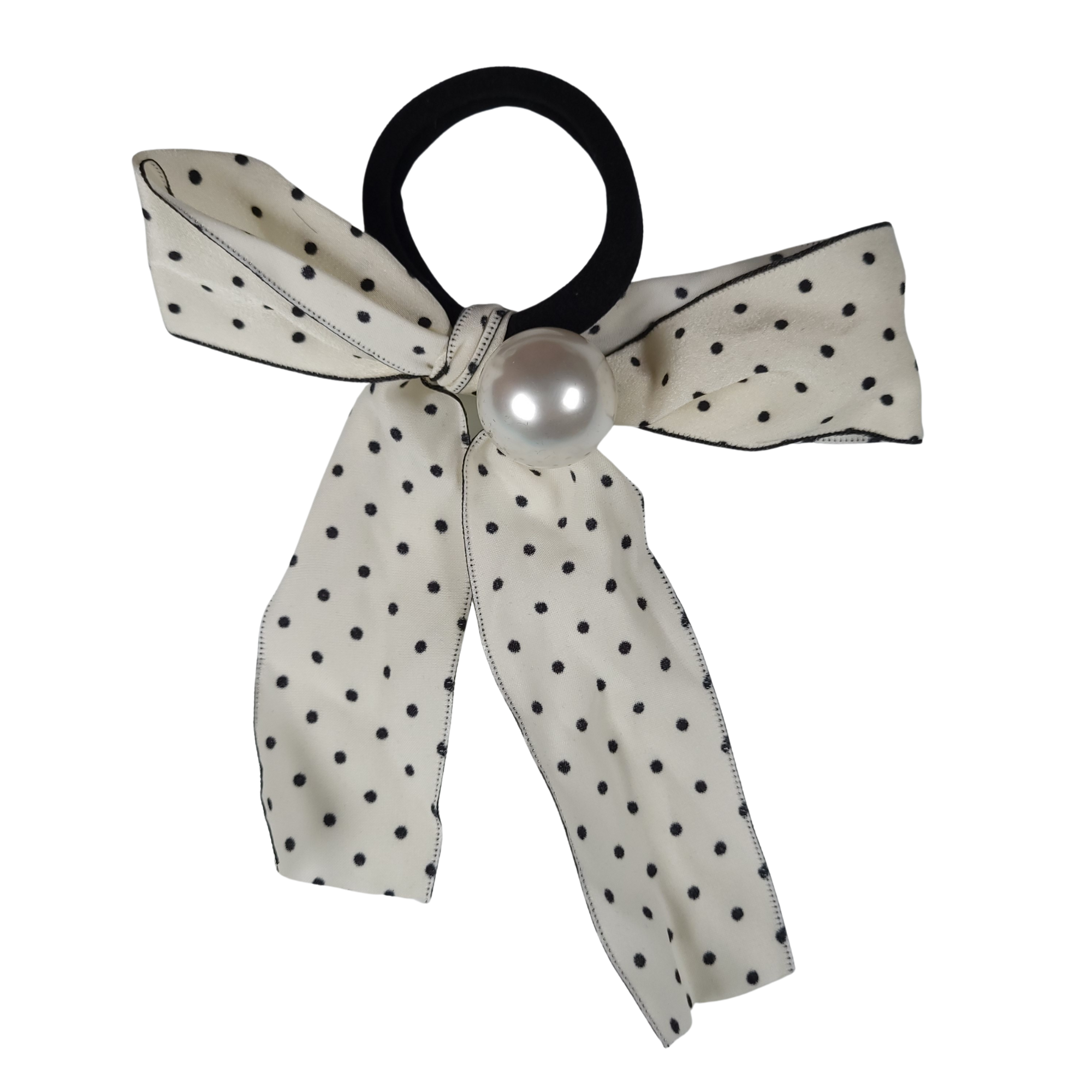 Polka Pearl Charm White 