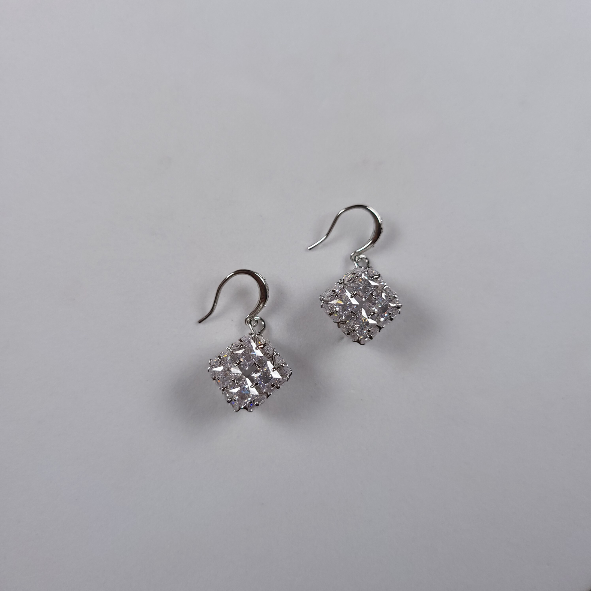 Sleek Square Chic Classic Earrings