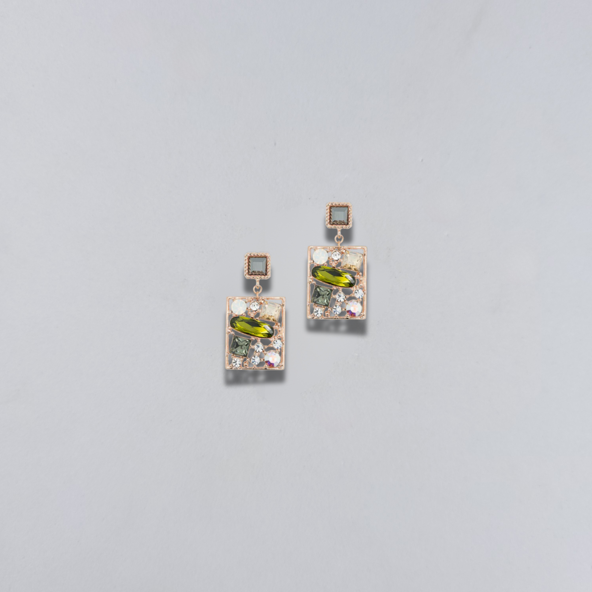 Square Pendal Earrings