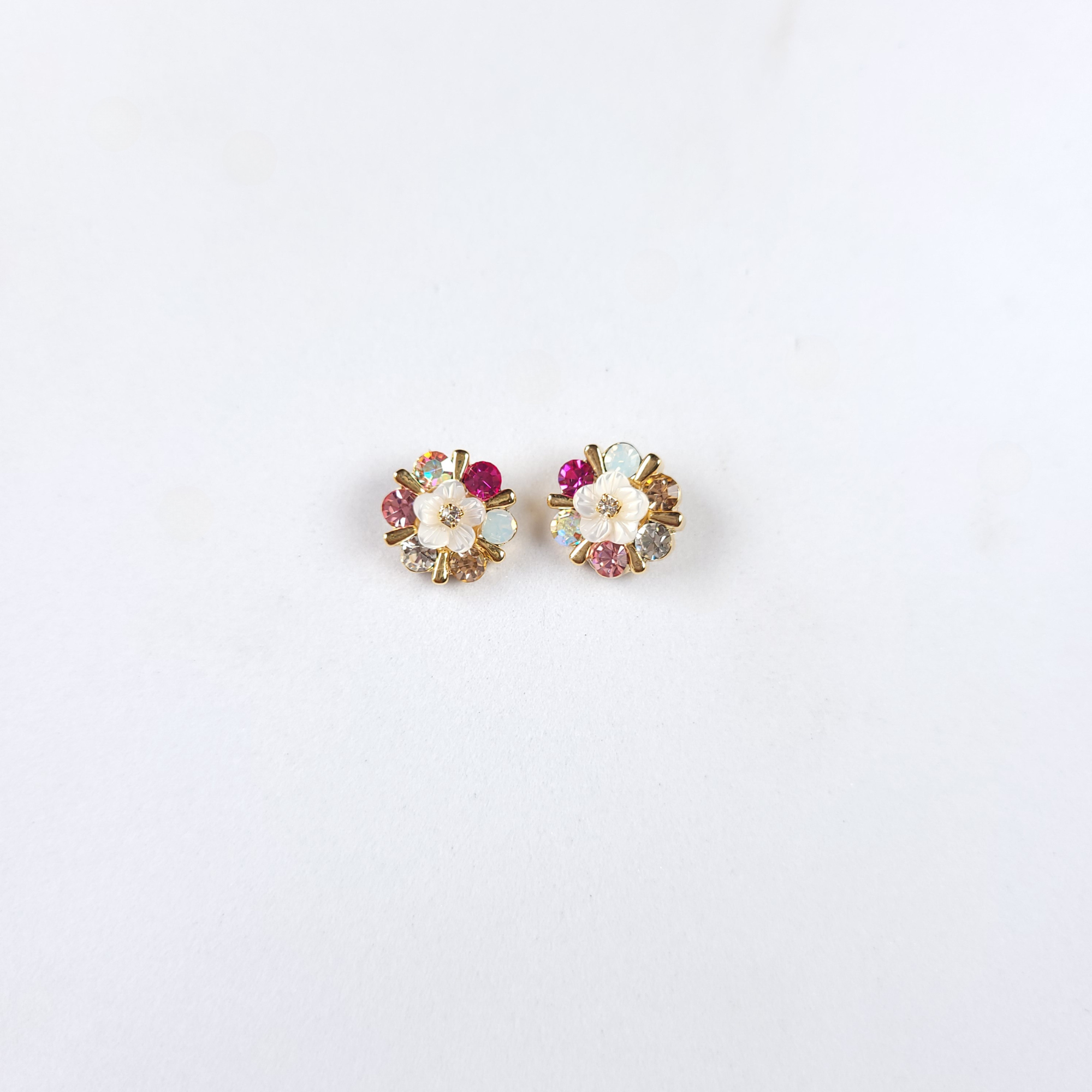 Sunflower Colored Dainty Earrings For Girls