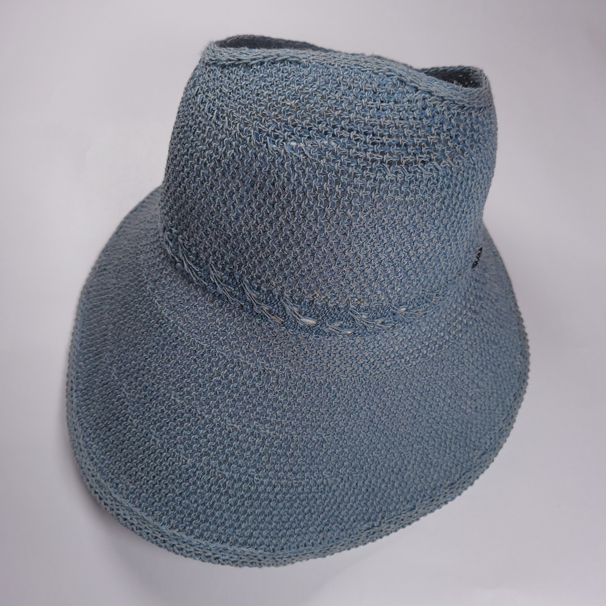 Sunlit Petals Hat - Blue Steel