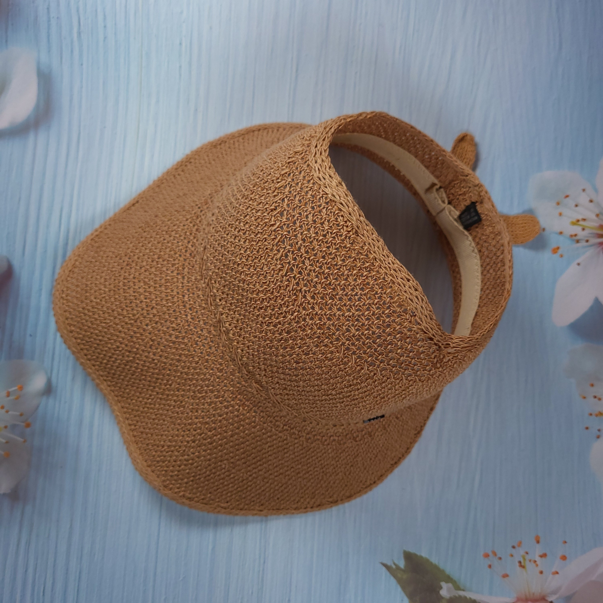 Sunlit Petals Hat - Beige