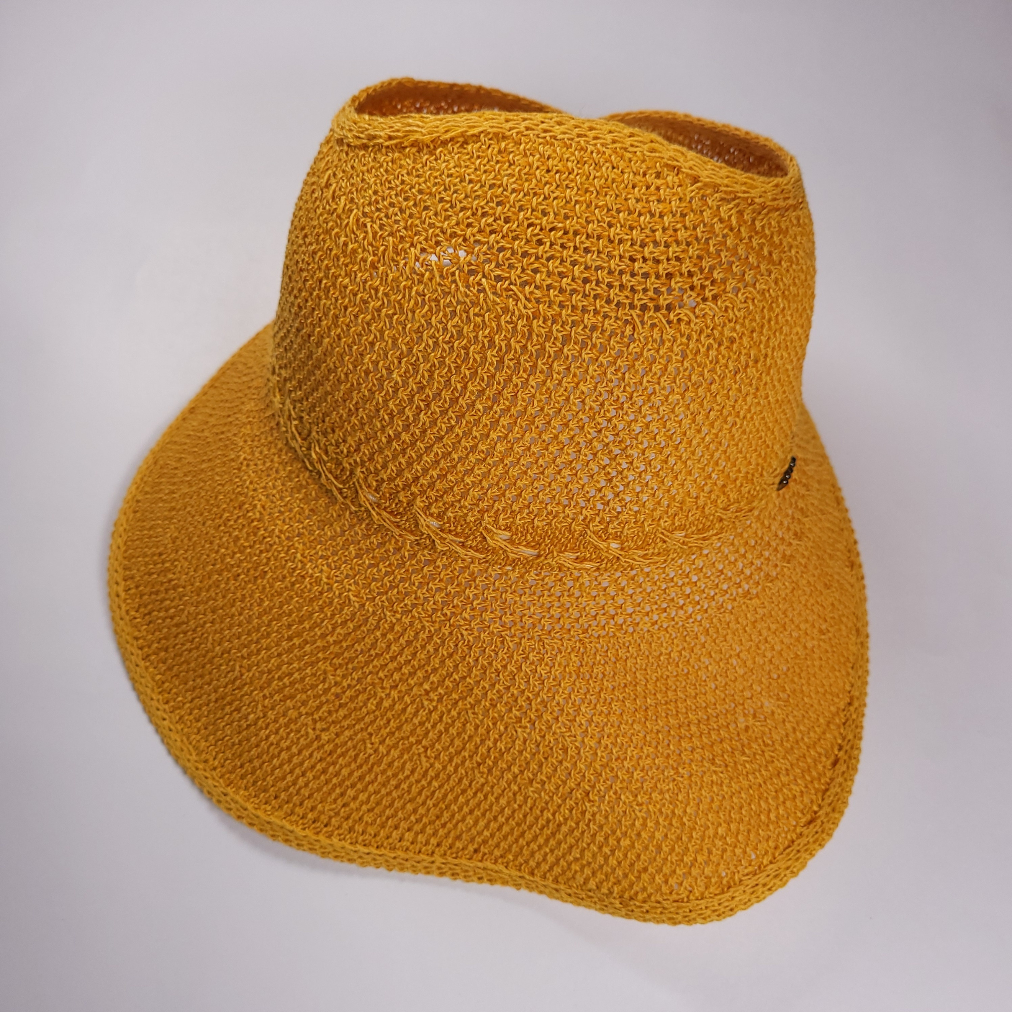 Sunlit Petals Hat - Solar Yellow