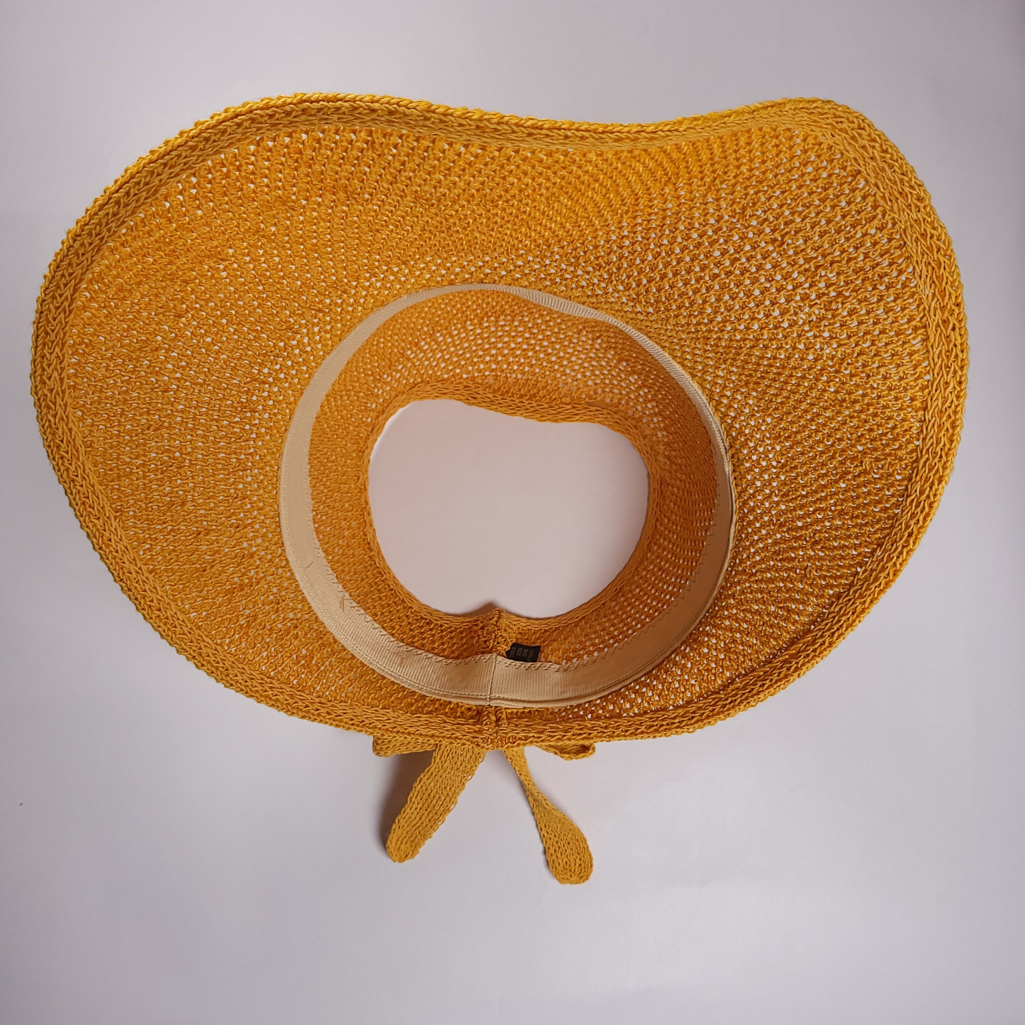 Sunlit Petals Hat - Solar Yellow