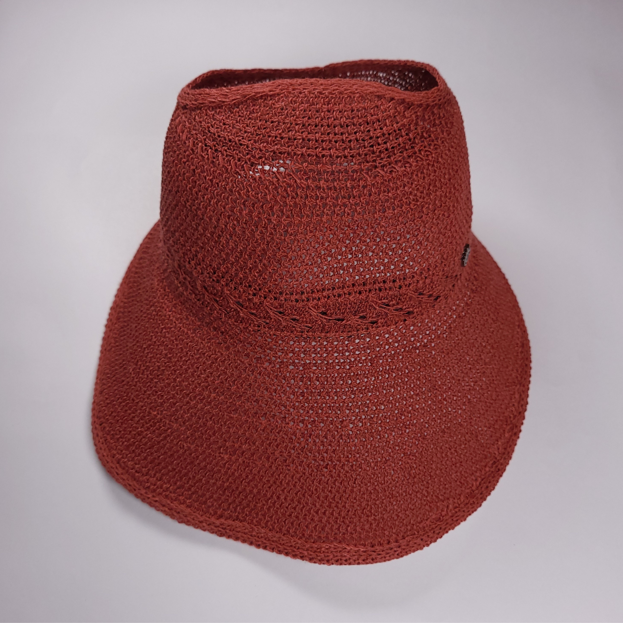 Sunlit Petals Hat - Soft Garnet