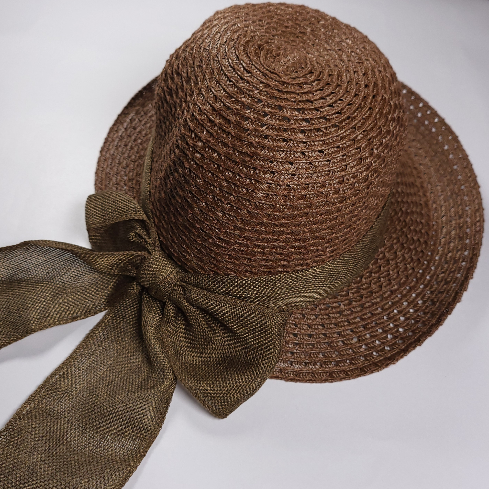 Sunshine Bow Hat - Brown