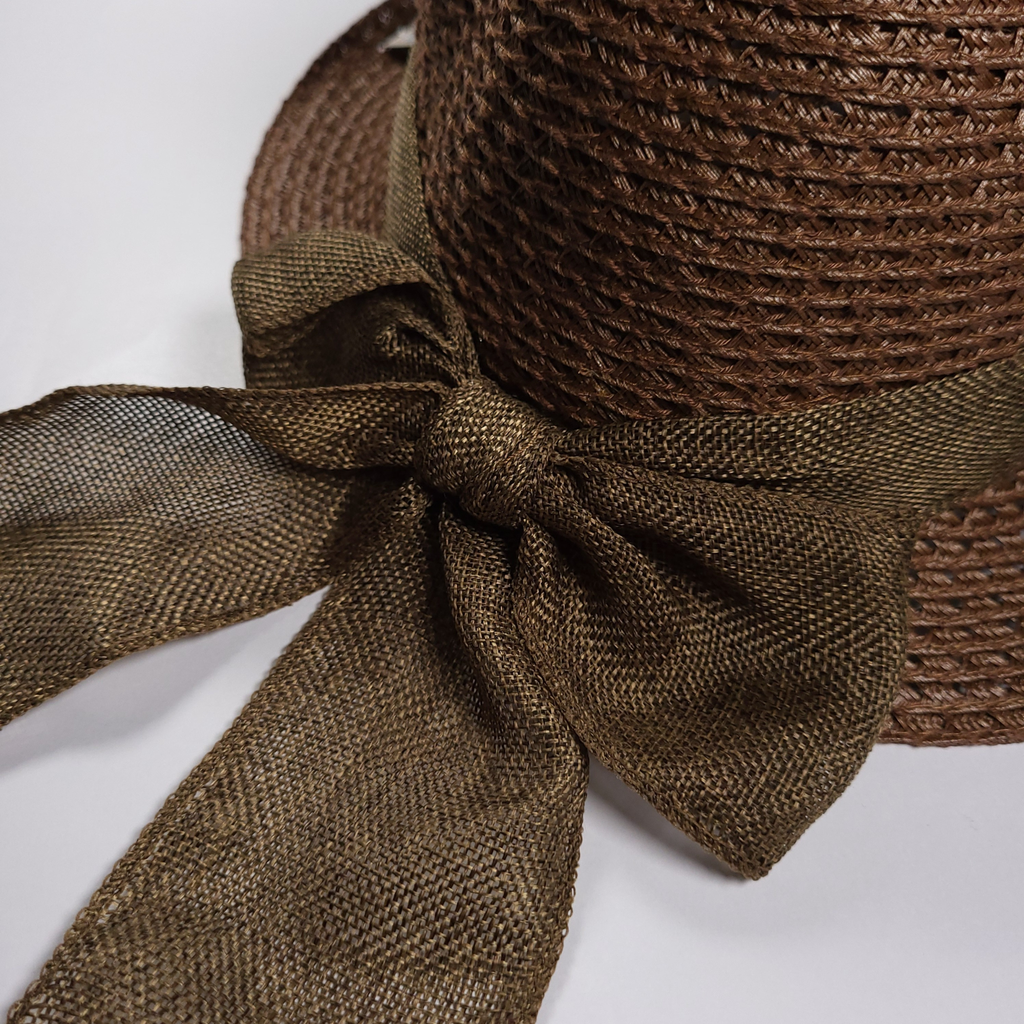 Sunshine Bow Hat - Brown