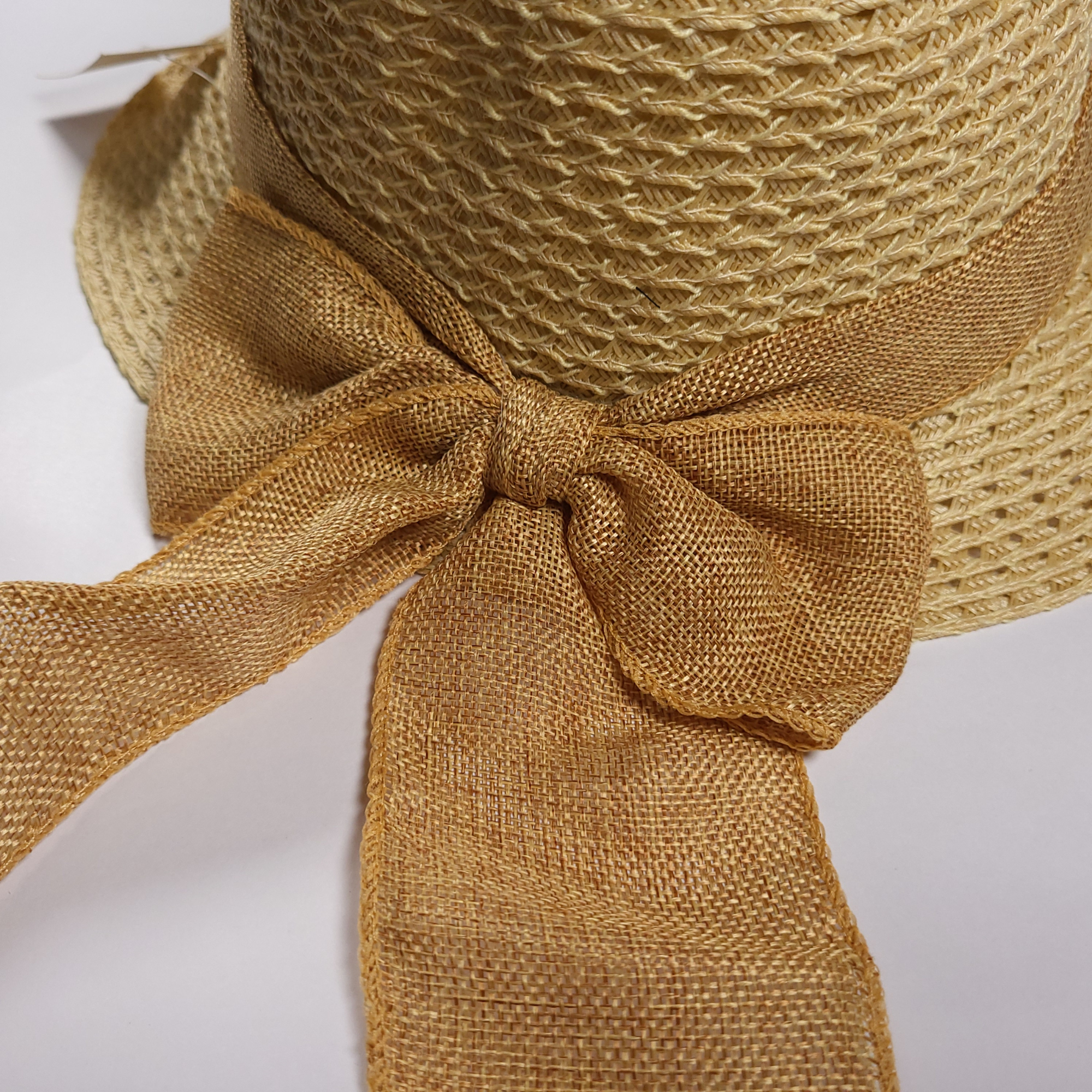 Sunshine Bow Hat - Beige