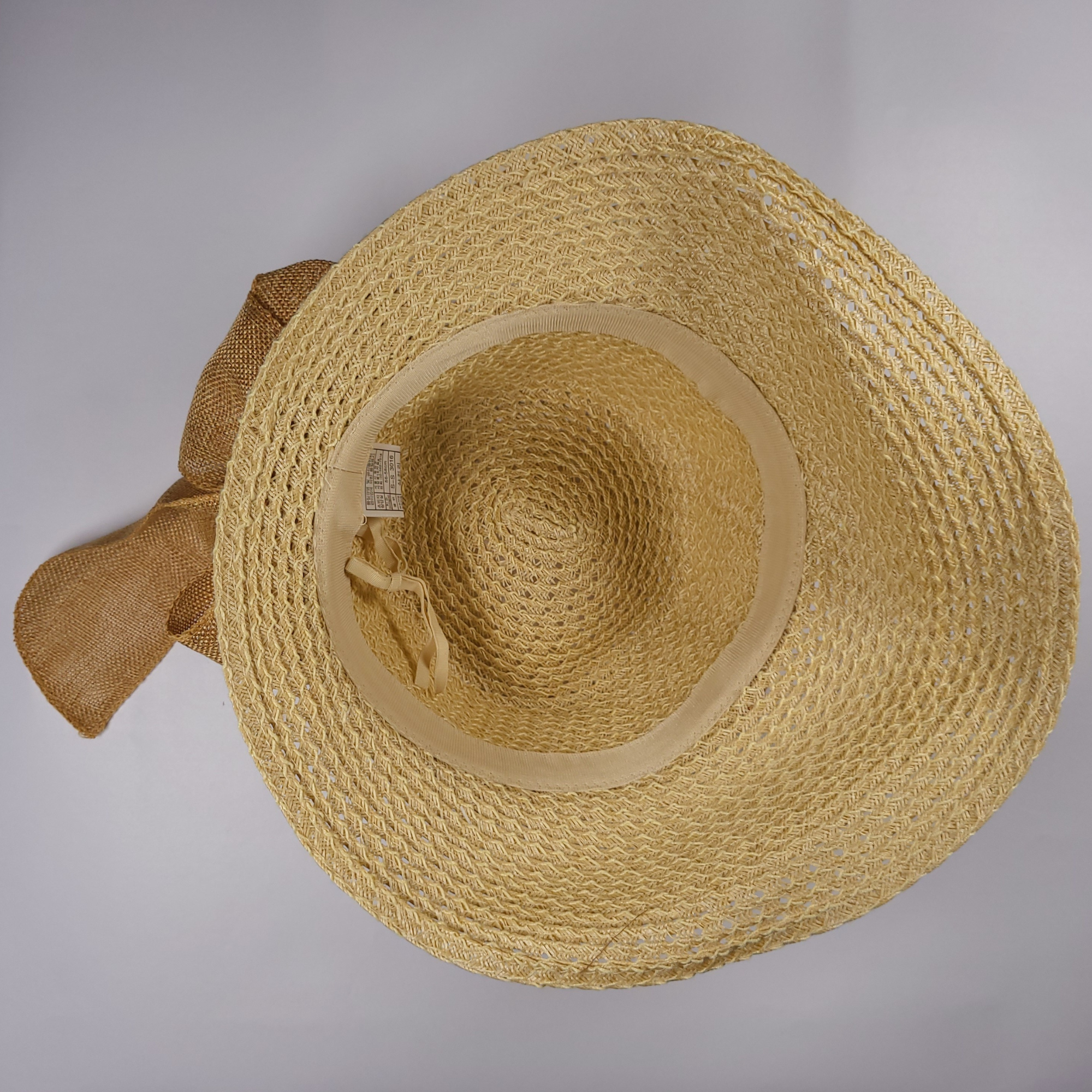 Sunshine Bow Hat - Beige