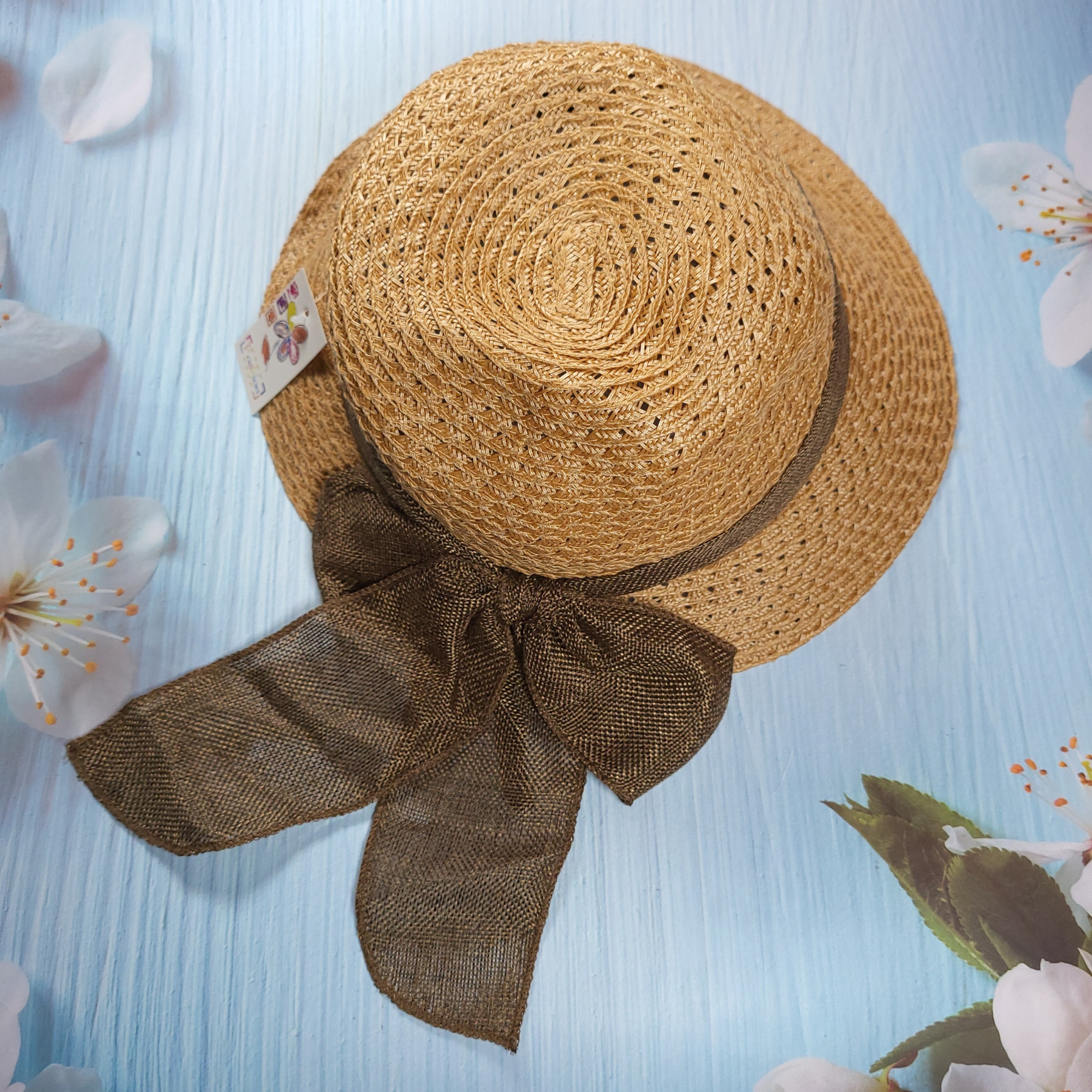 Sunshine Bow Hat - Beige