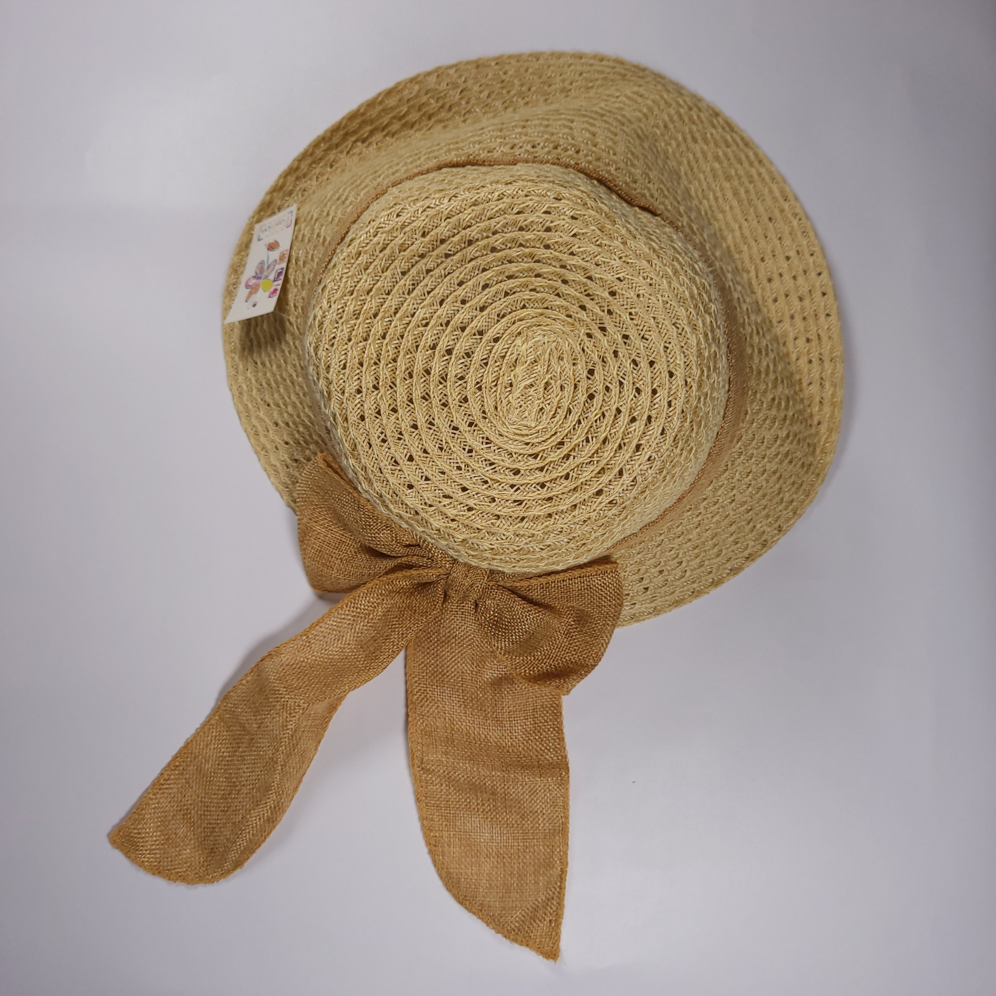 Sunshine Bow Hat - Beige