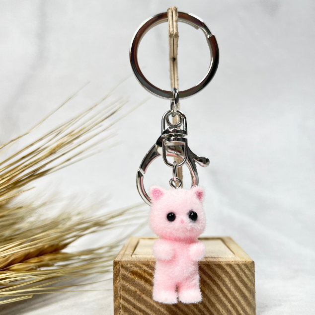 Mini cat key ring