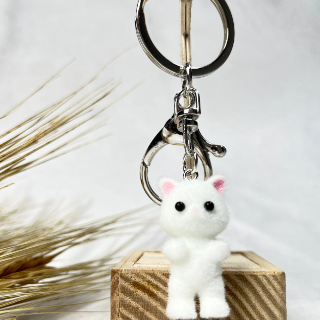 Mini cat key ring